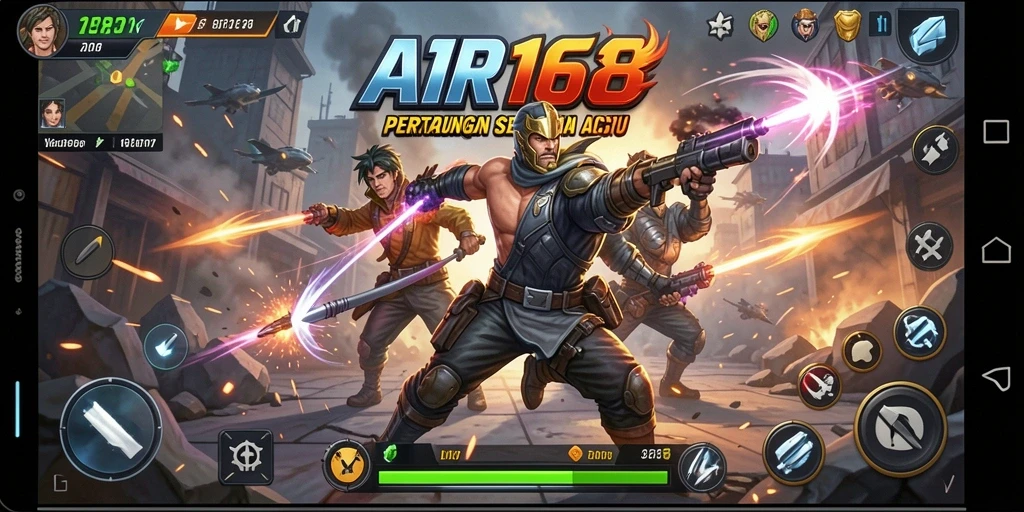 Lihat aksi mendebarkan di dalam gameplay AIR168.