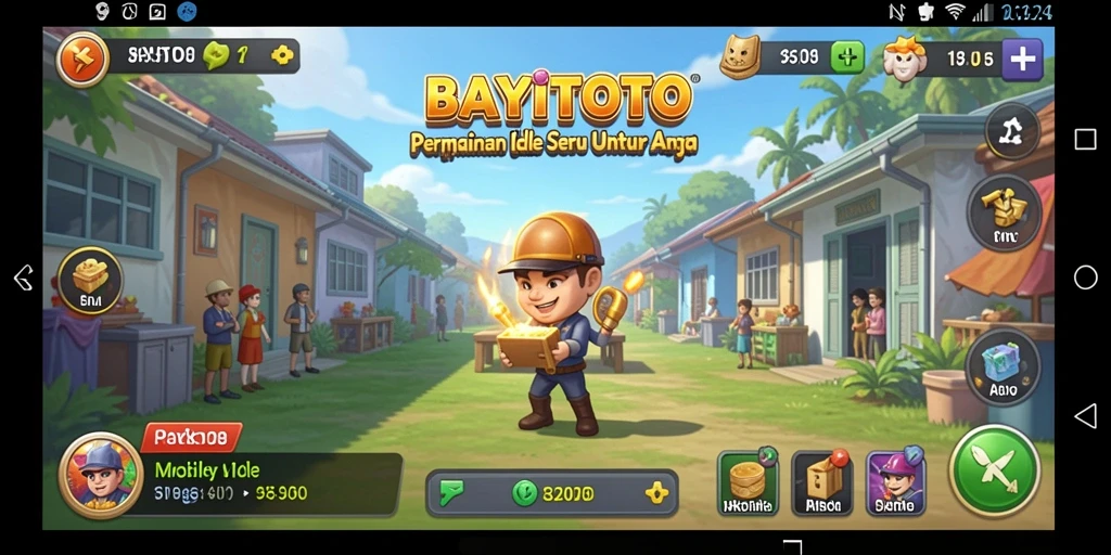 Tampilan gameplay menarik dari BAYITOTO yang penuh warna.