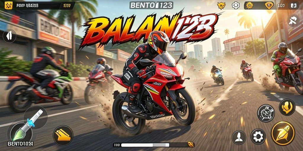 Tampilan gameplay BENTO123 yang menegangkan dan penuh aksi