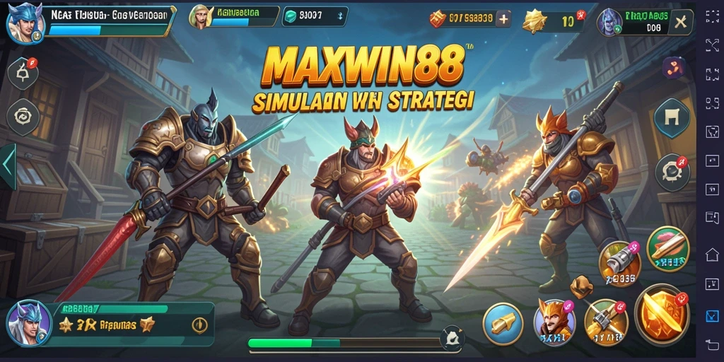 Tampilan gameplay MAXWIN88 yang menarik dan interaktif.