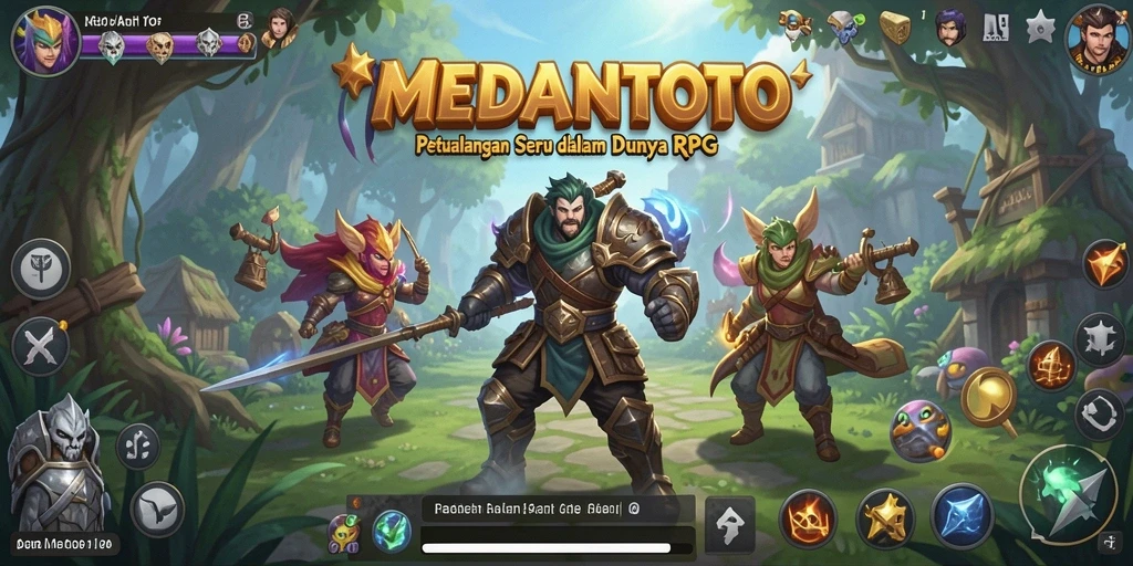 Tampilan gameplay RPG yang mendebarkan dan imersif.