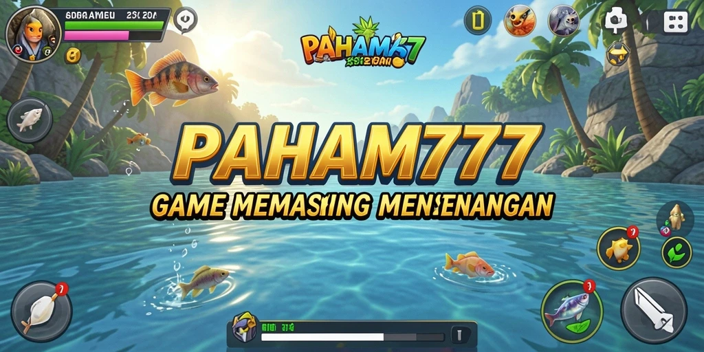 Screenshot PAHAM777 menunjukkan gameplay memancing yang menarik.