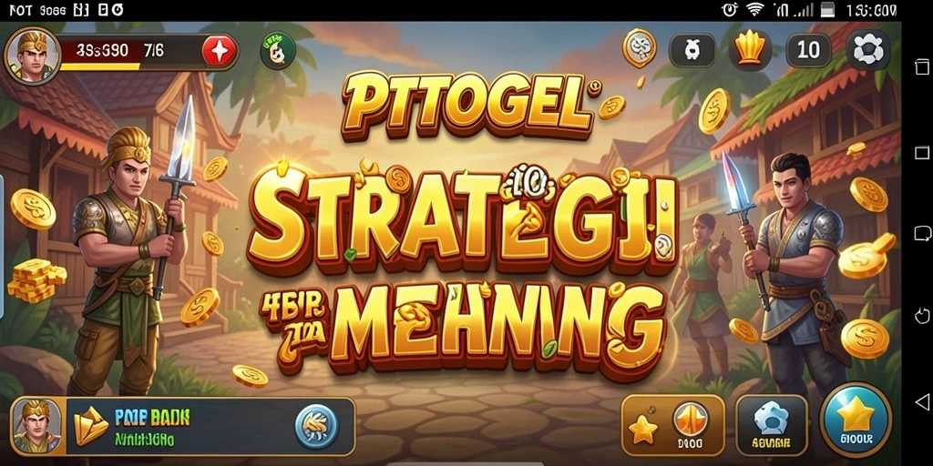 Screenshot utama menampilkan aksi mendebarkan dalam gameplay Strategy.